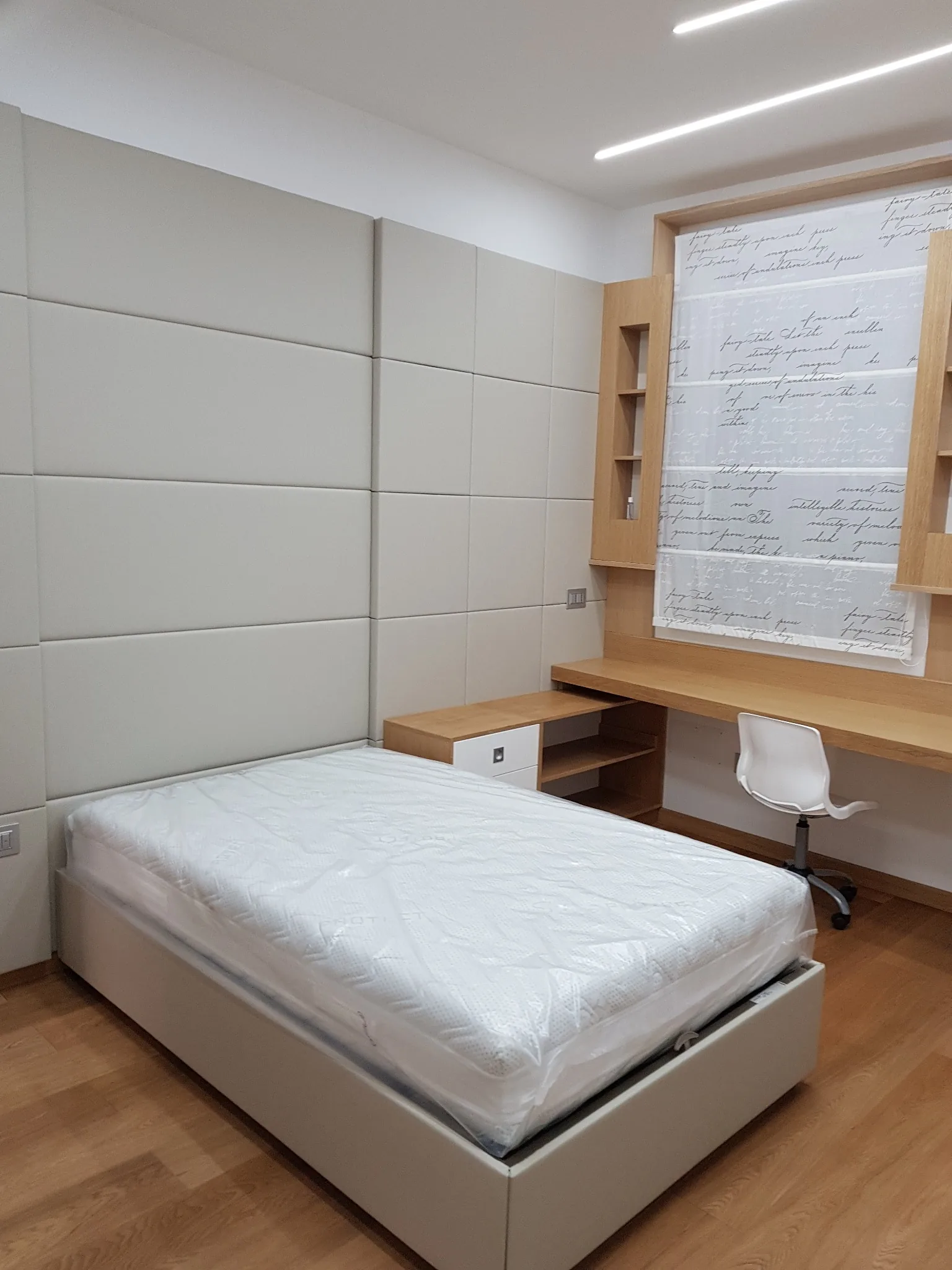 Camera da letto della residenza privata realizzata