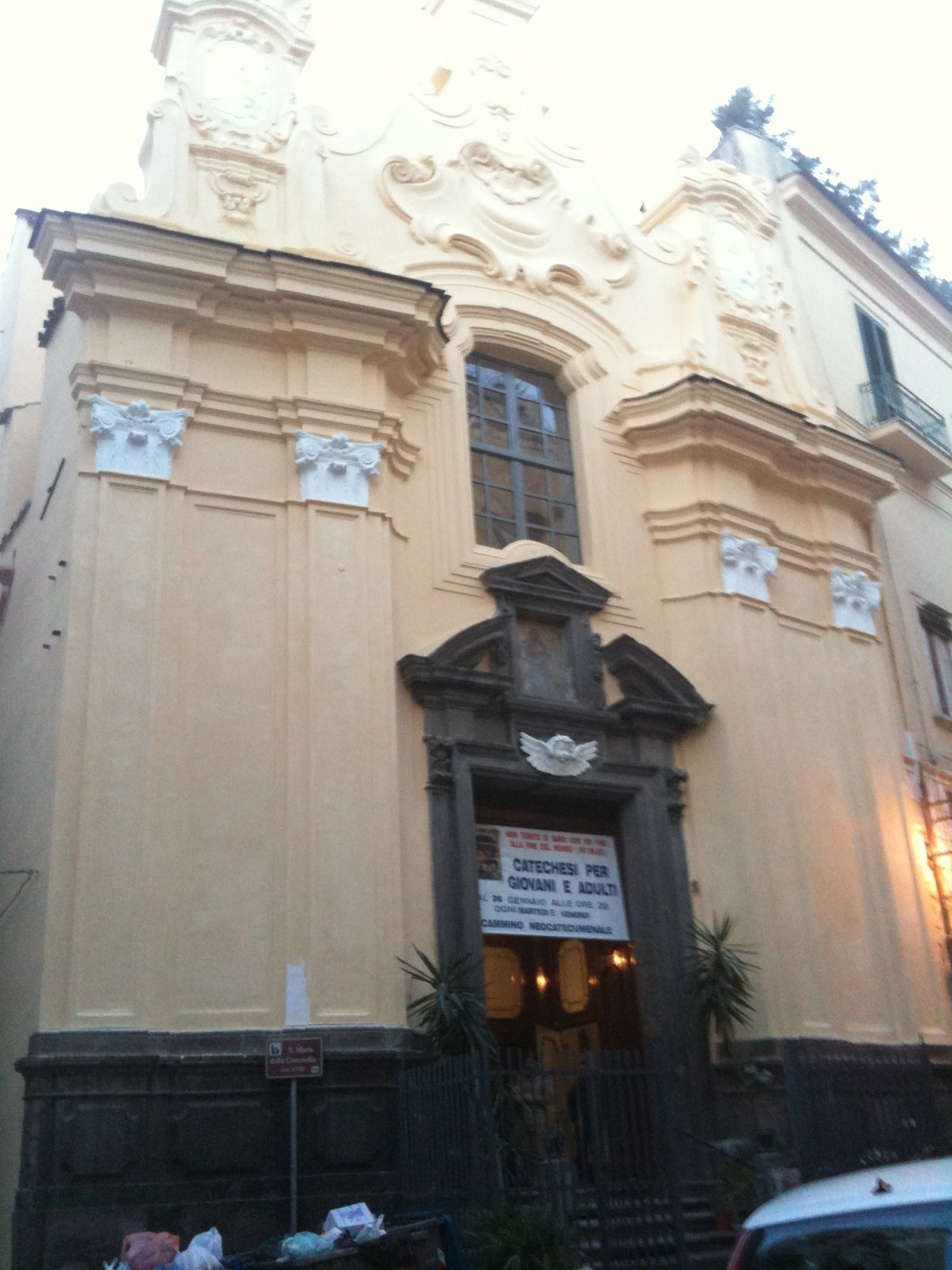 Facciata della Chiesa di Santa Maria della Concordia