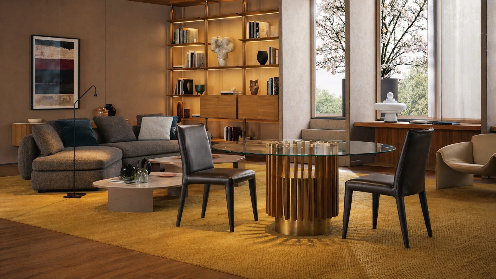 Tavolo Aura ambientato
