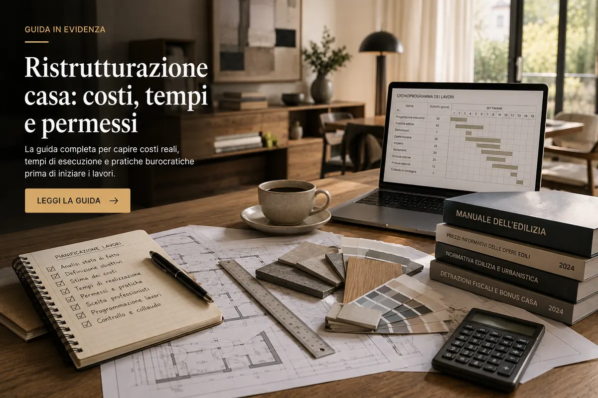 Quanto costa davvero una ristrutturazione