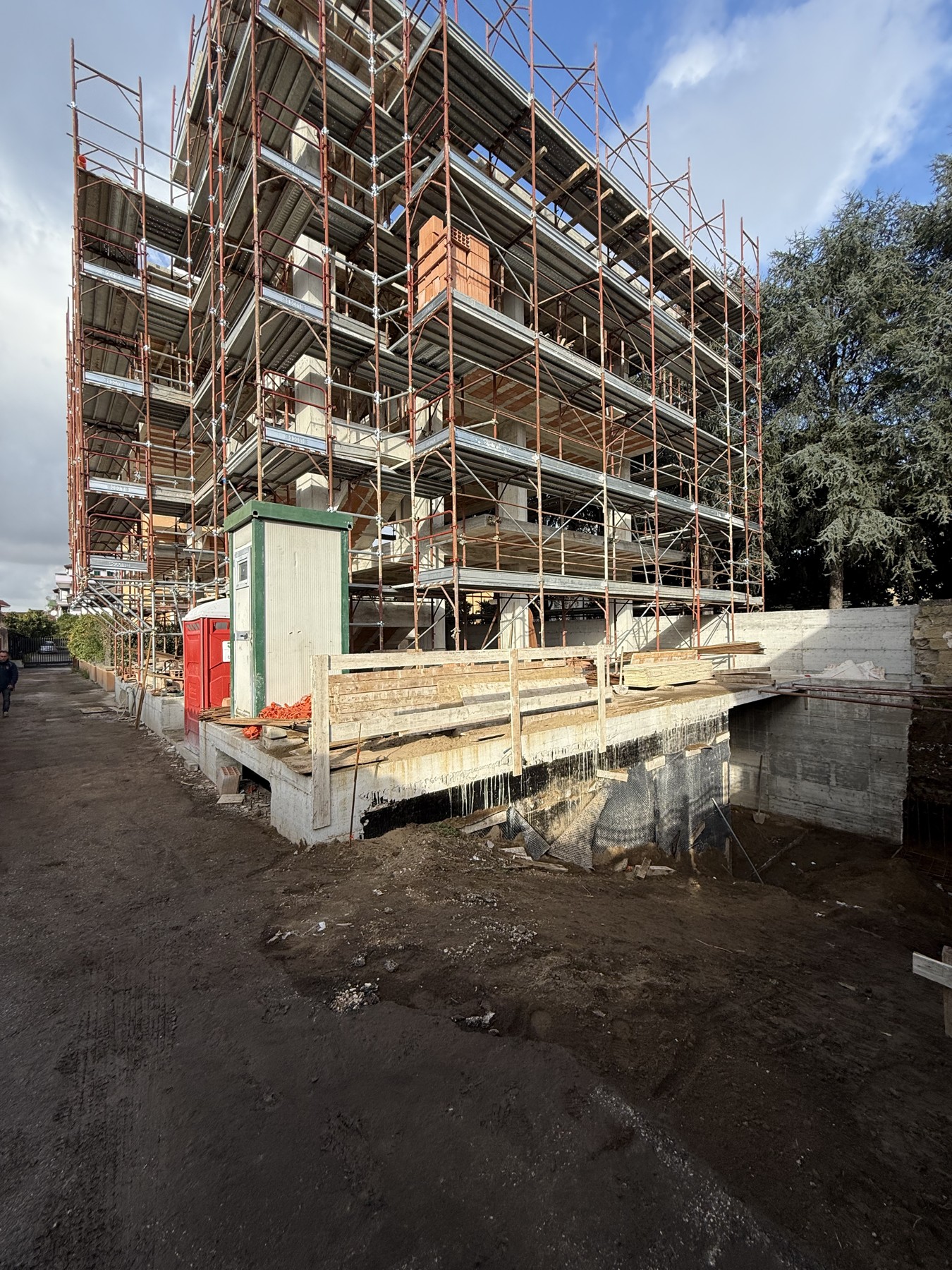 Sviluppo in elevazione dell’edificio